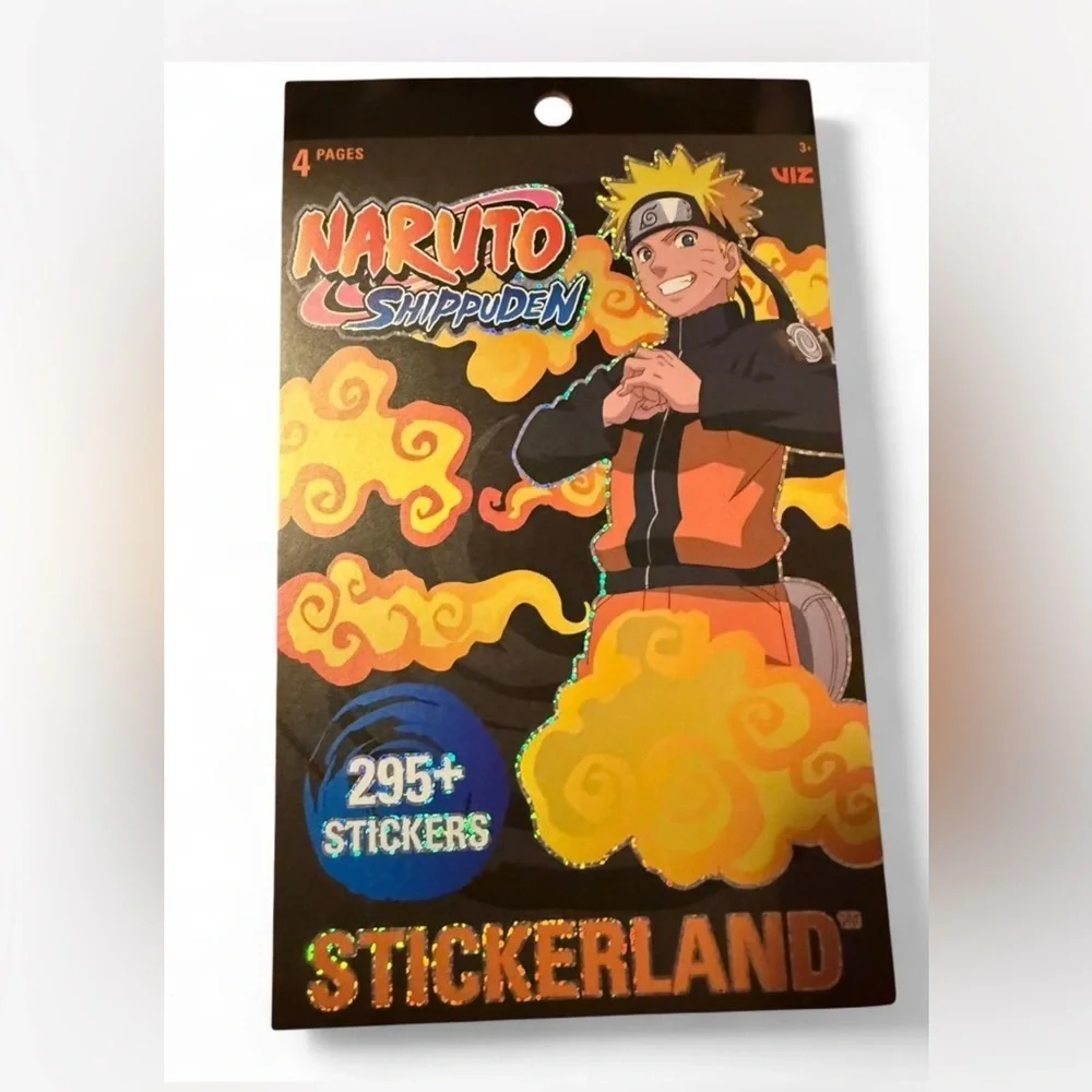 Naruto Shippuden poster and sticker books set